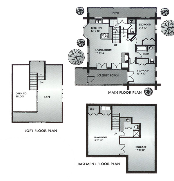 cabin plans. Log Cabin Floor Plans